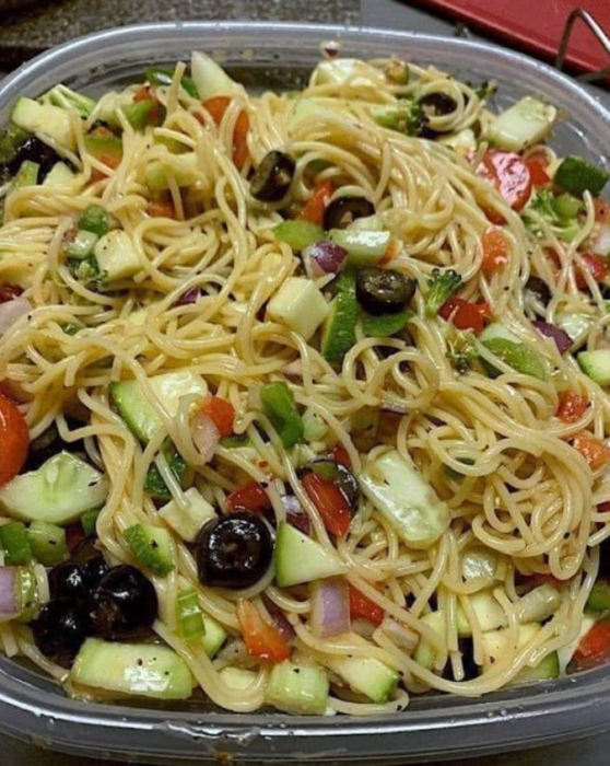 California Spaghetti Salad Recipe – All Recipes