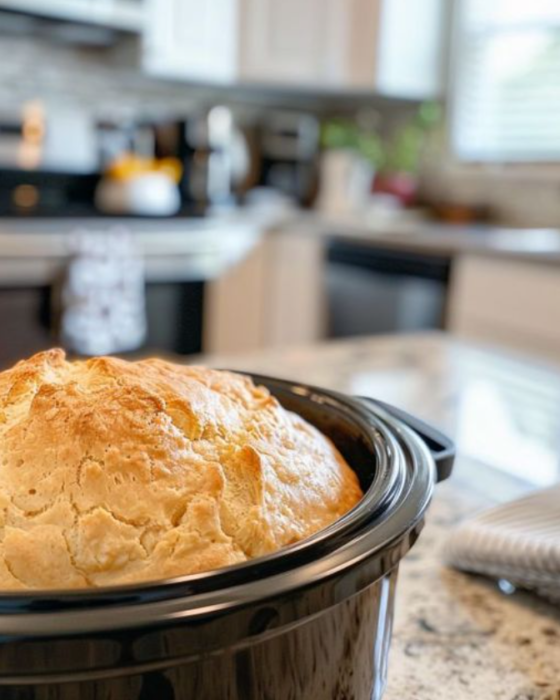 2-Ingredient Slow Cooker Beer Bread – All Recipes